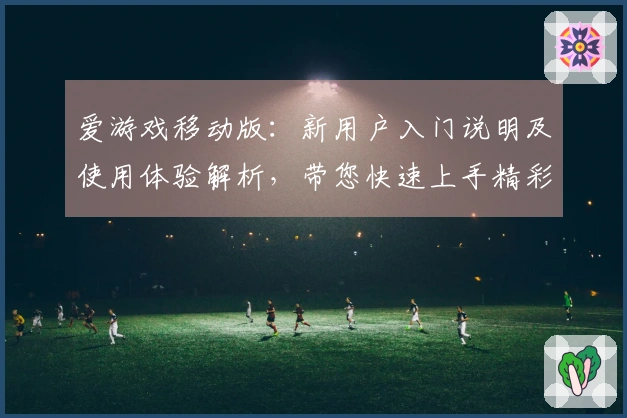 爱游戏移动版：新用户入门说明及使用体验解析，带您快速上手精彩游戏世界